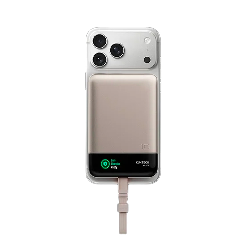 Sạc dự phòng Cuktech WPB100P Super Magnetic Power Card 10.000mAh 55W | Chính hãng