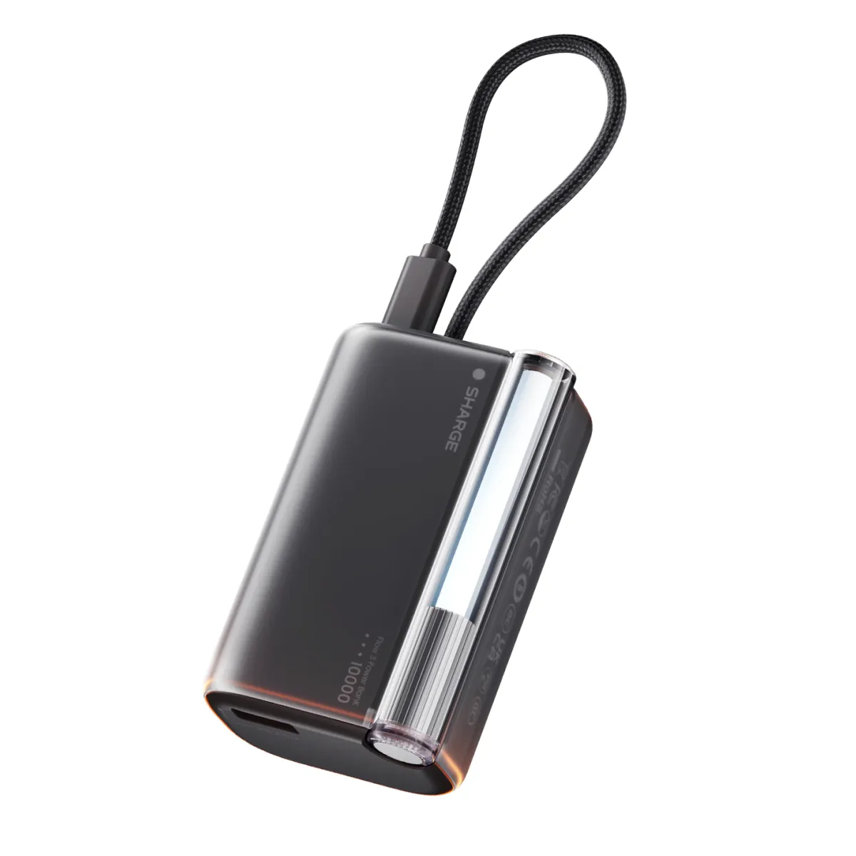 Sạc dự phòng SHARGE Flow 3 | 45W 10K Built-in Cable | Chính hãng
