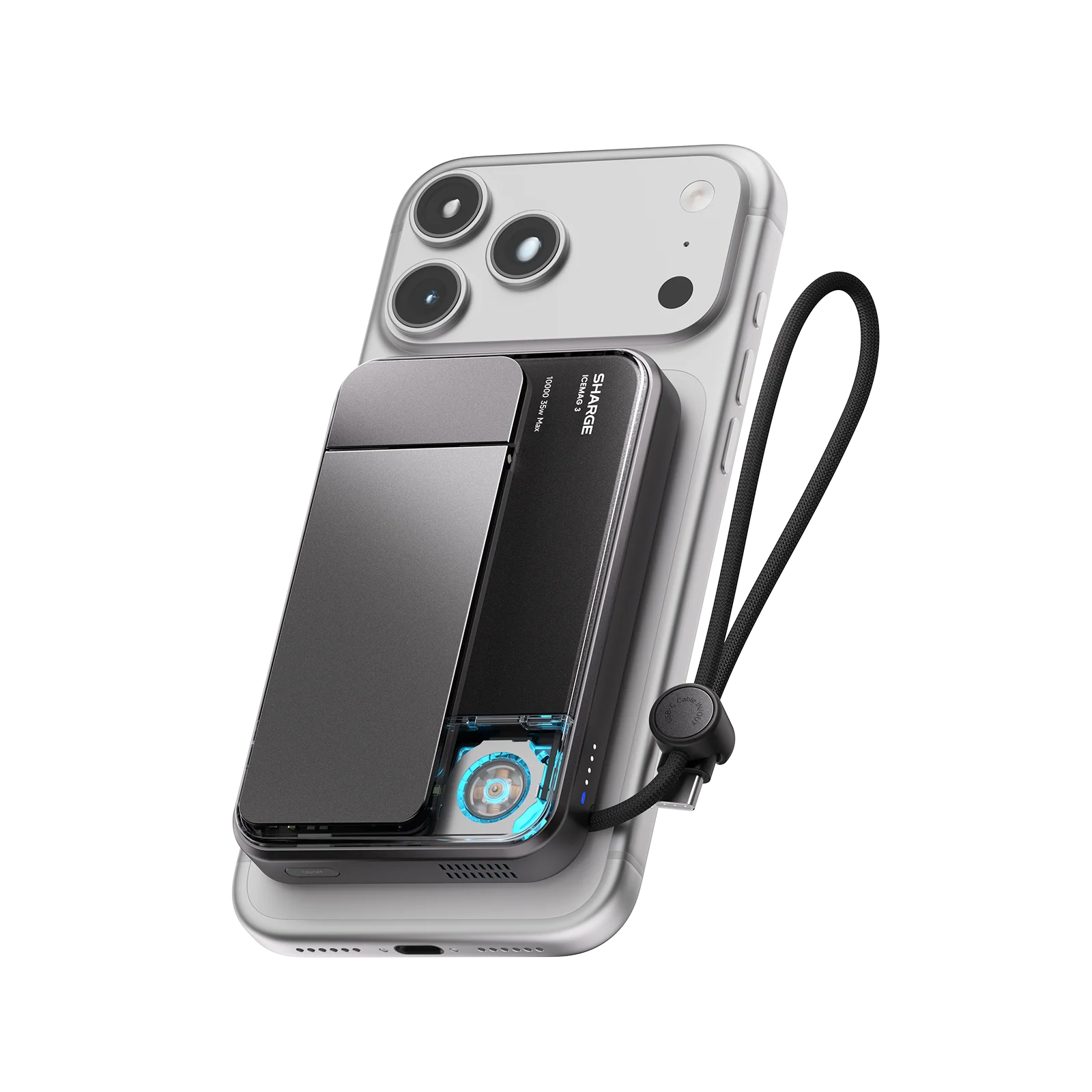 Sạc dự phòng SHARGE ICEMAG 3 | Đen | Chính hãng