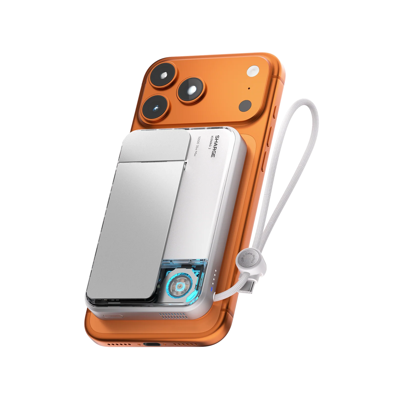 Sạc dự phòng SHARGE ICEMAG 3 | Trắng | Chính hãng