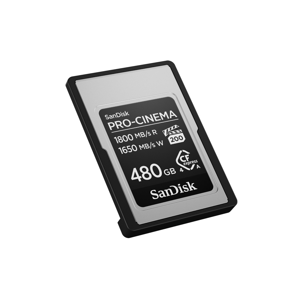 SanDisk PRO-CINEMA CFexpress NVMe 480GB CF Triman, Up to 1800MB/s R, Up to 1650MB/s W, CFexpress Type A