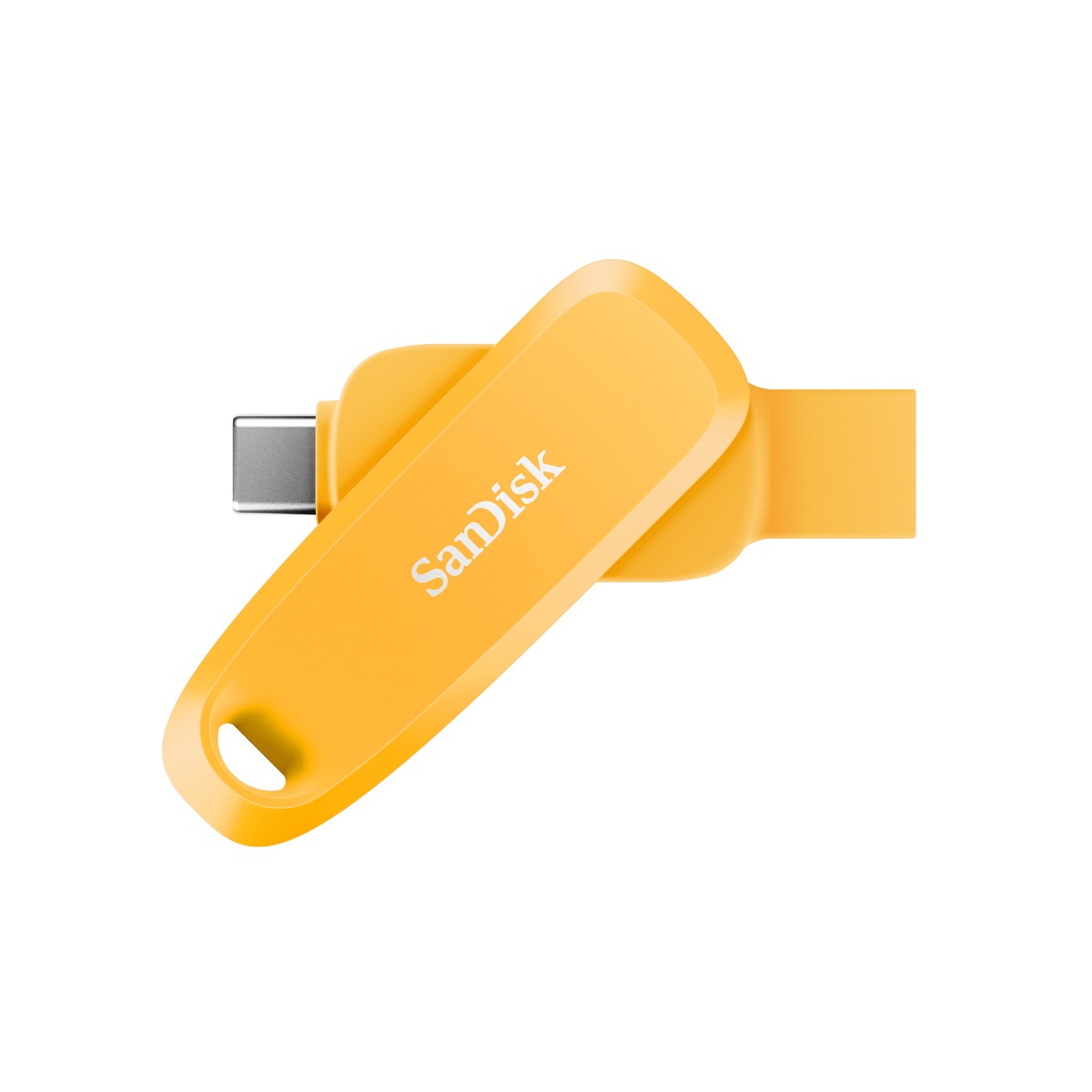 SanDisk Phone Drive USB Type-C Flash Drive, SDDDC6 256GB, USB3.2 Gen1 Type C / Type A (Màu Vàng)