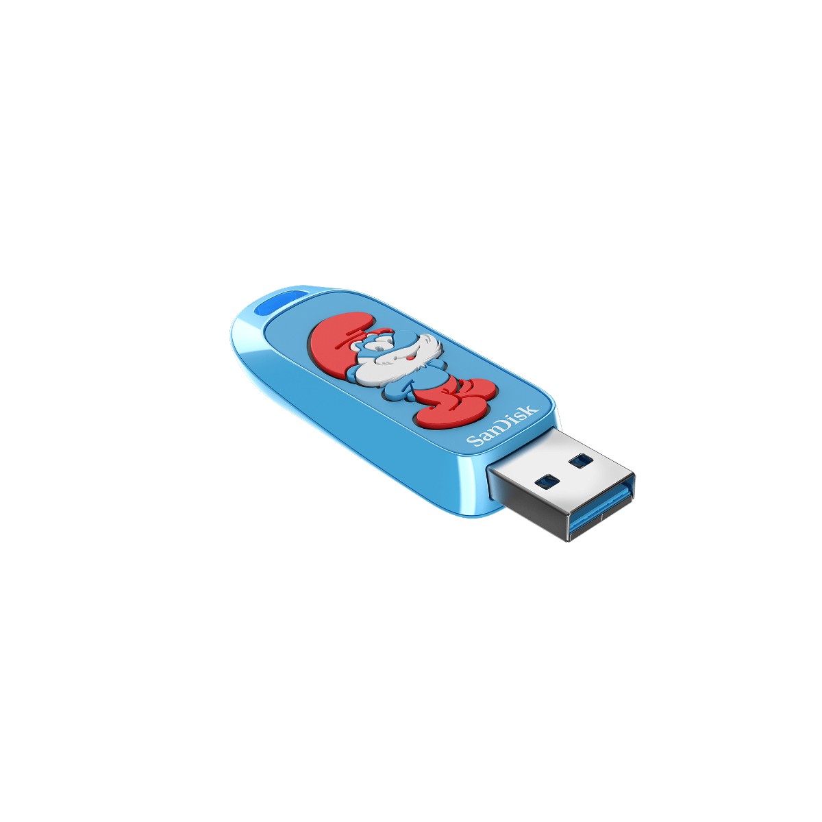 SanDisk USB 3.2 SDCZIS 128G,Type-A,130MB/s, Papa Smurf Edition