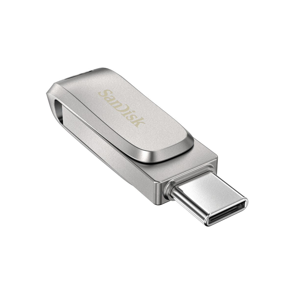 SanDisk Ultra® Dual Drive Luxe USB Type-C Flash Drive, SDDDC4 1TB, USB3.2 Gen1 Type C / Type A, Metal, Swivel Design