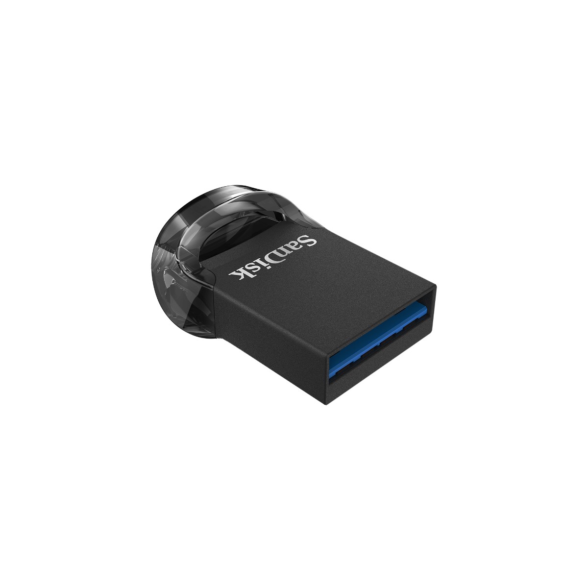SanDisk Ultra Fit USB Flash Drive, CZ430 256GB, USB3.2 Gen 1, Black, Plug & Stay
