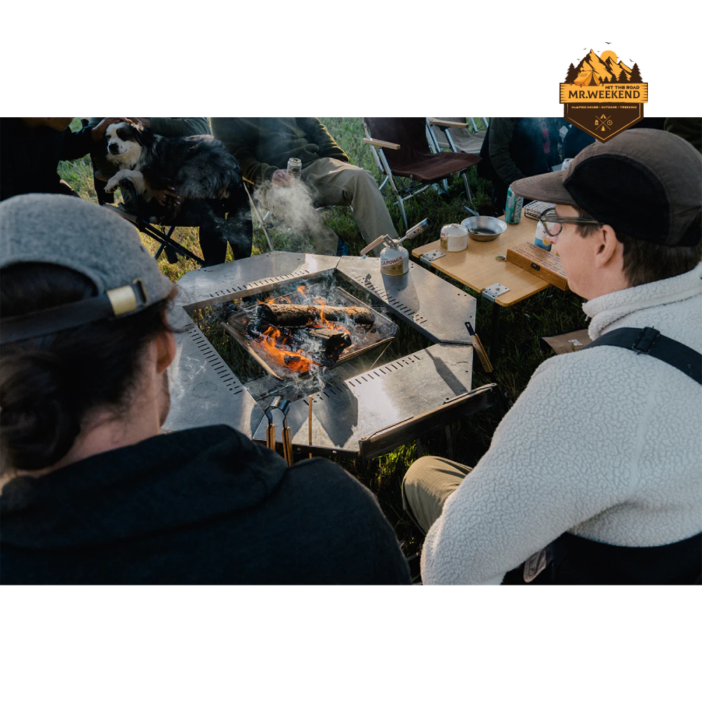 Set Bếp Củi Snow Peak Takibi Fire & Grill , ST-032SETS | Chính hãng