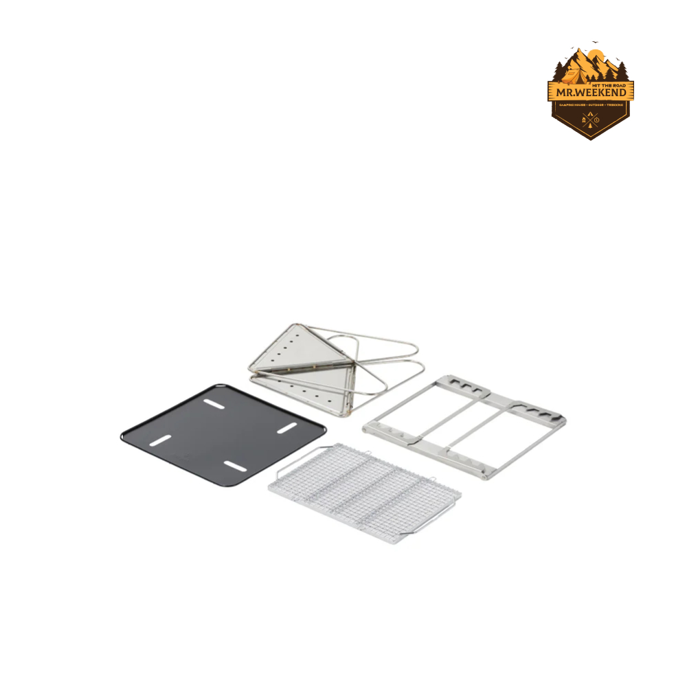 Set Bếp Củi Snow Peak Takibi Fire & Grill , ST-032SETS | Chính hãng