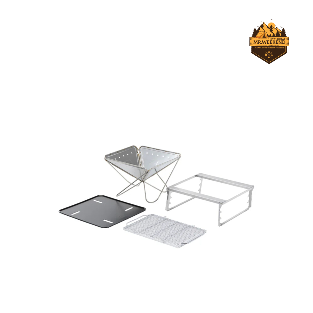 Set Bếp Củi Snow Peak Takibi Fire & Grill , ST-032SETS | Chính hãng