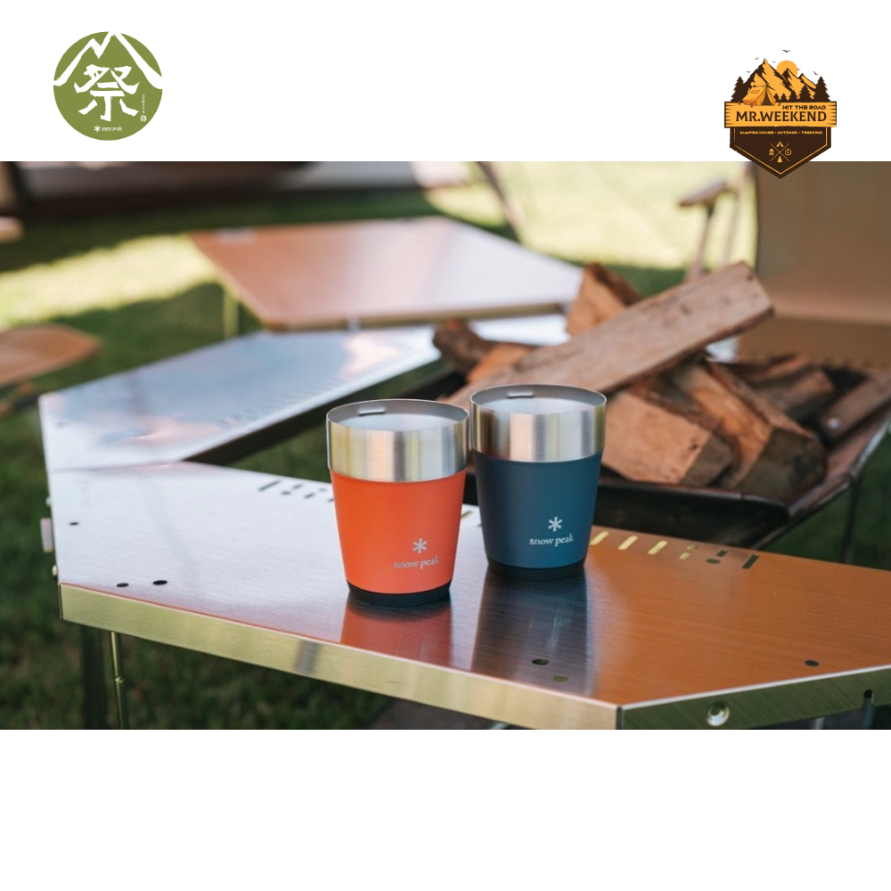 Set Ly Giữ Nhiệt Snow peak Shimo Tumbler 360 DUO SET ,FES-360-1 | Chính hãng