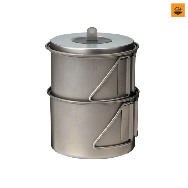 Set Nồi Snow peak Titanium Mini Solo Combo, SCS-004TR | Chính hãng