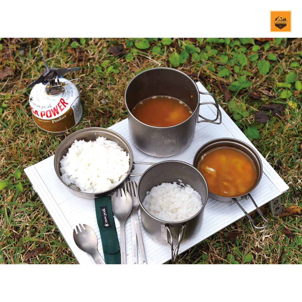 Set Nồi Snow peak Trek 1400 ,SCS-009 | Chính hãng
