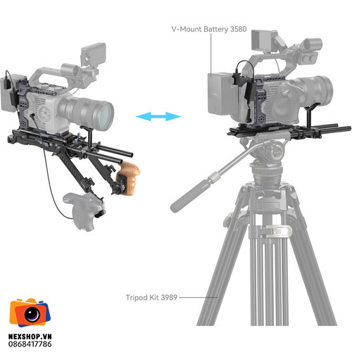 Shoulder Rig Kit for Sony FX6 | Full VAT - chi tiết 6