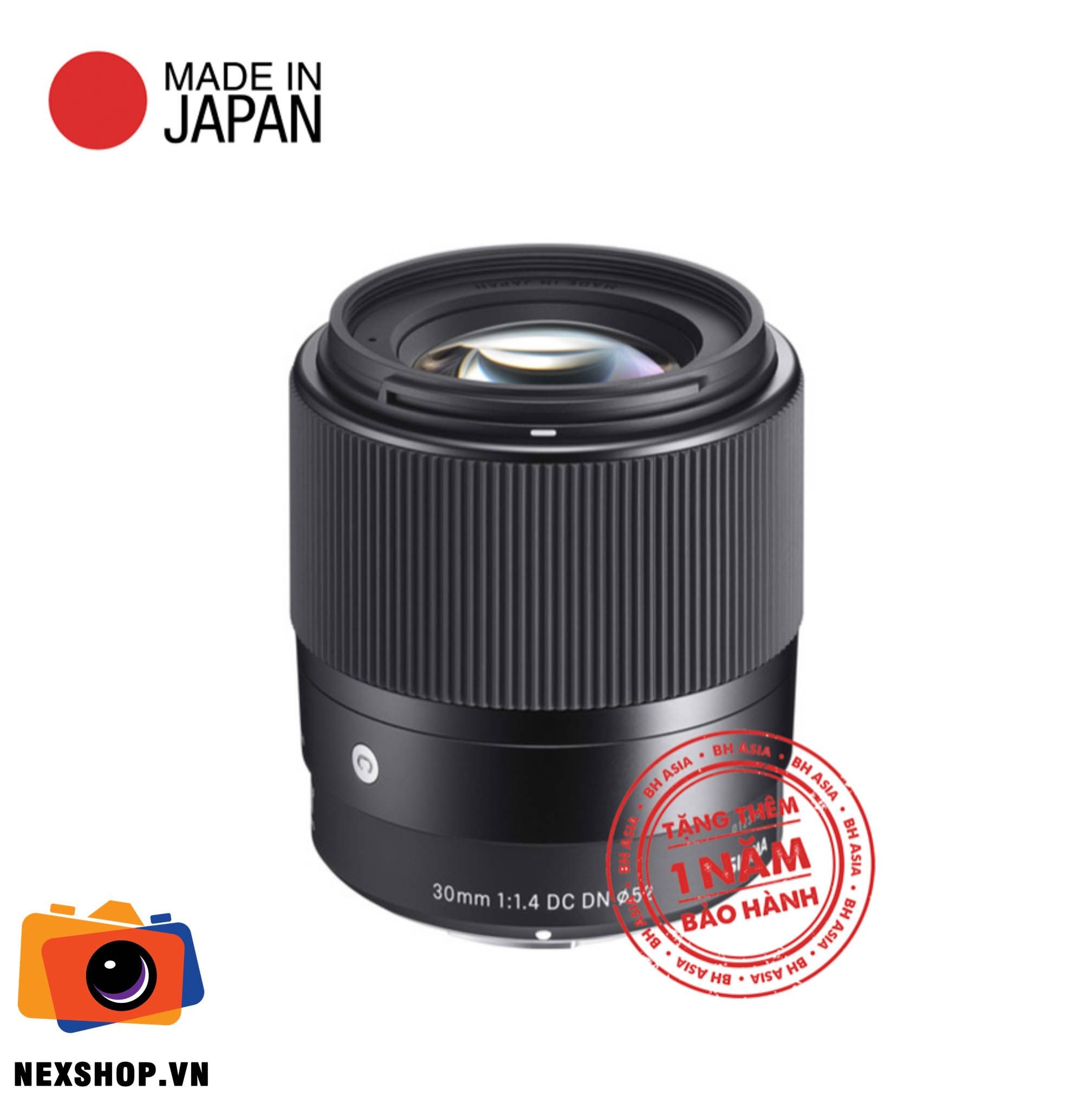 Sigma 30mm f/1.4 DC DN for Fuji X Mount | Chính hãng