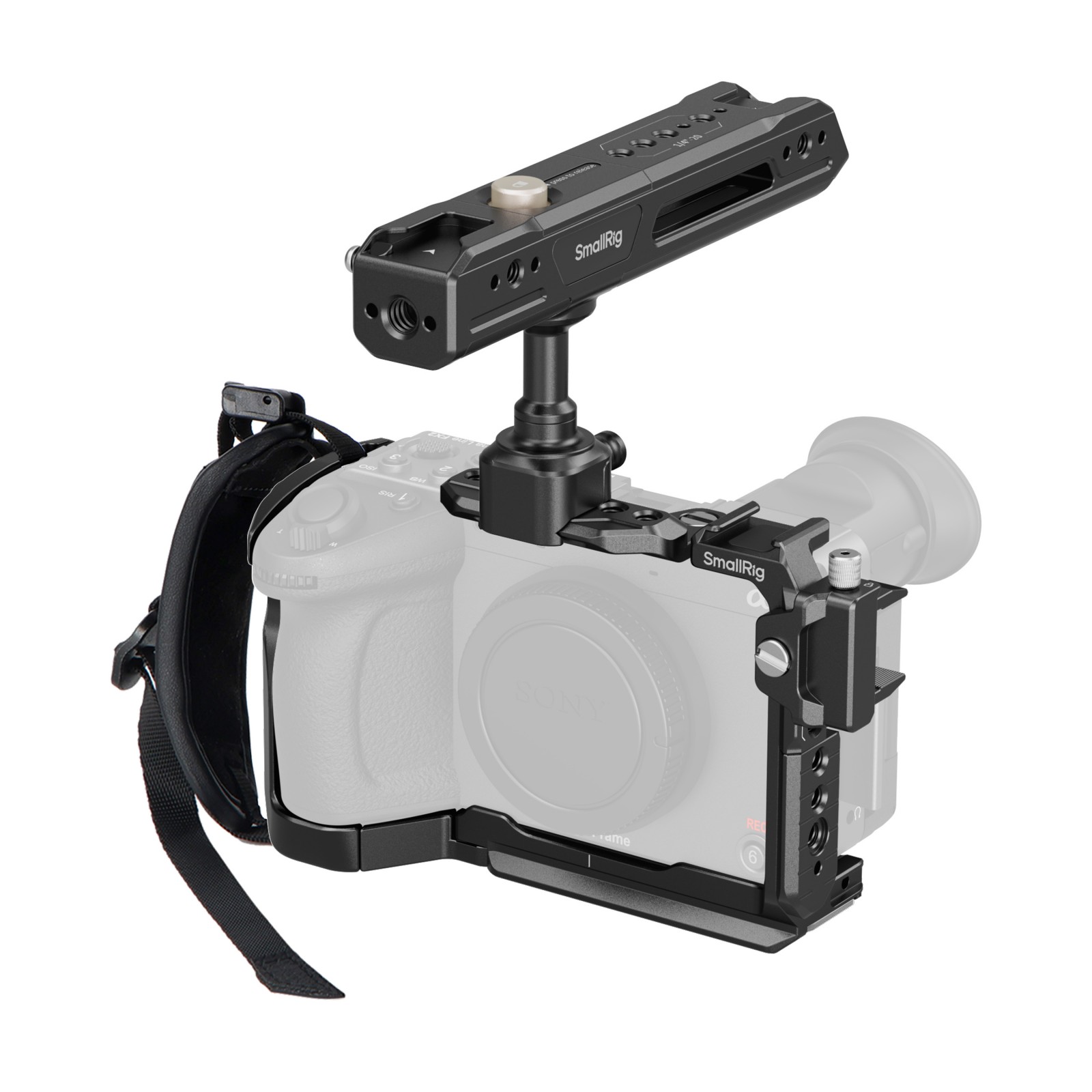 SmallRig Advanced Cage Kit with Battery Plate for Sony | Chính hã - khả năng kết nối thiết bị