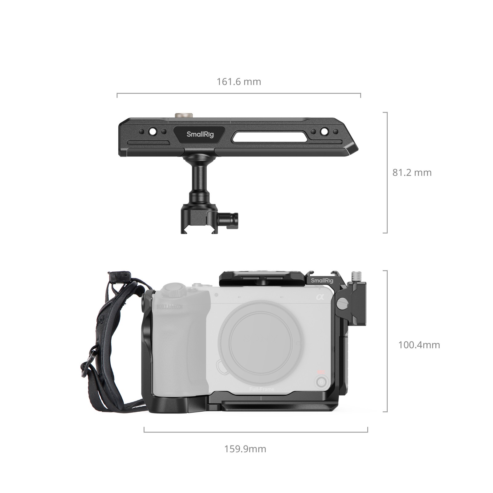 SmallRig Basic Cage Kit with Battery Plate for Sony FX2 | Chính hãng
