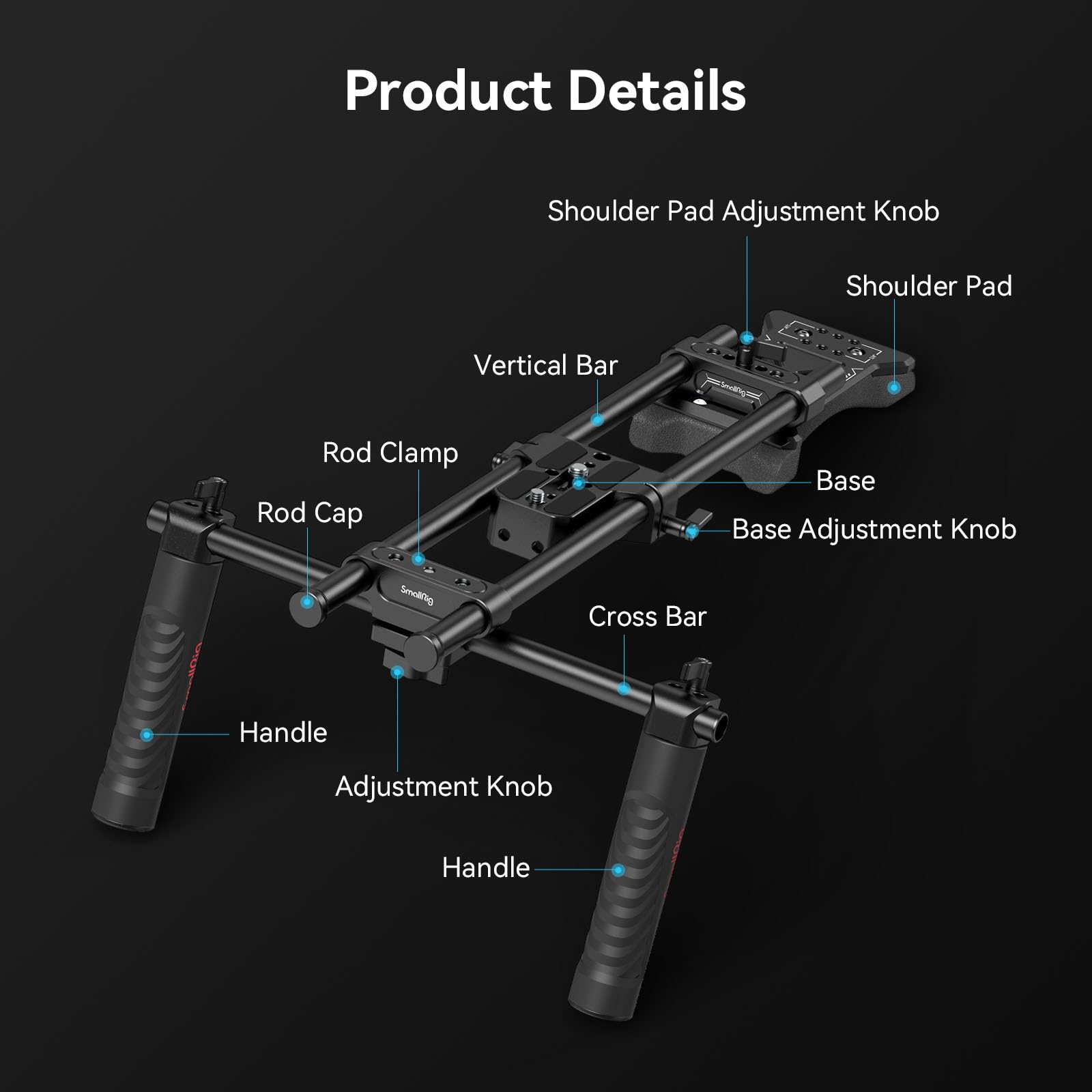 SmallRig Basic Shoulder Rig Kit | Chính hãng