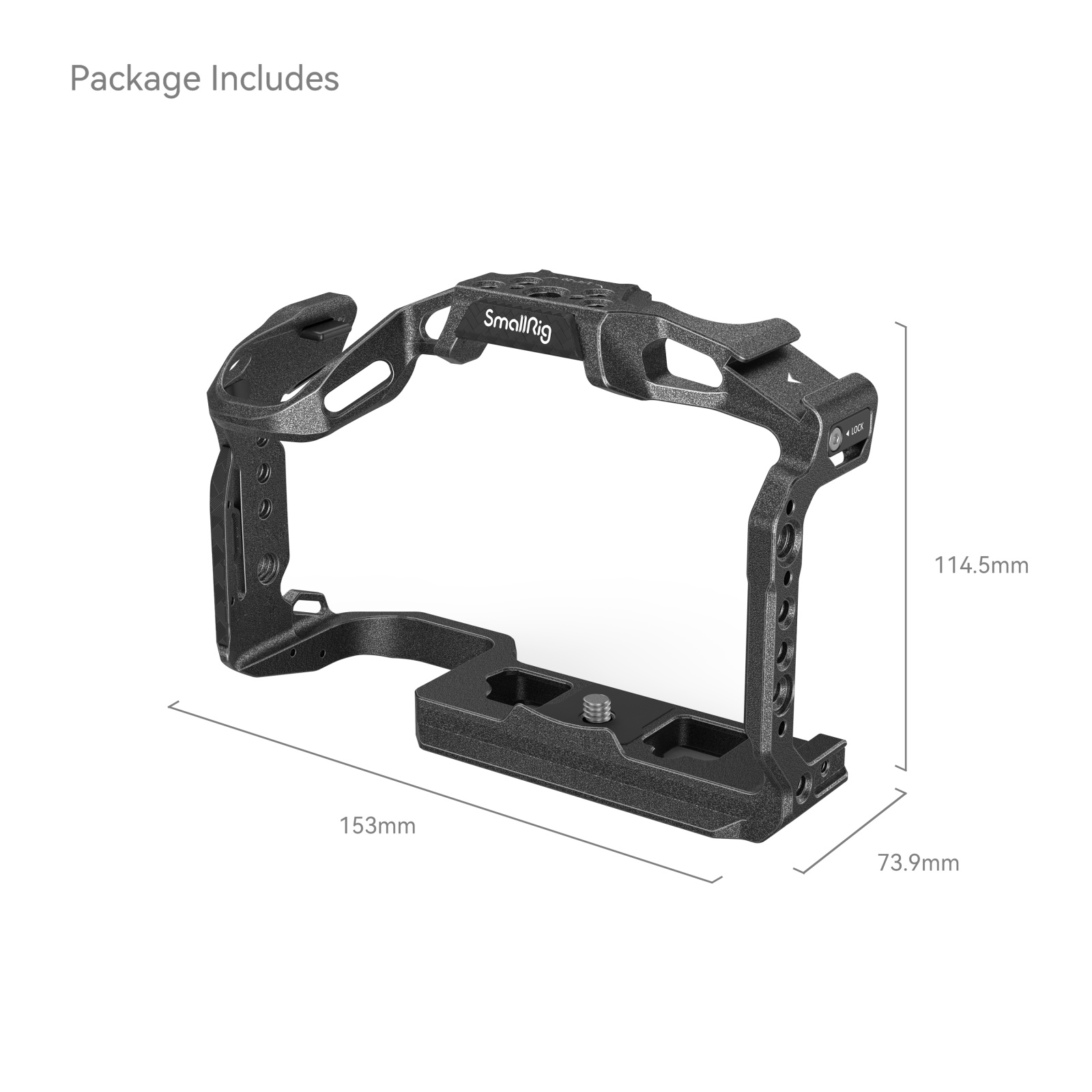 SmallRig “Black Mamba” Cage for Canon EOS R6 Mark II | Chính hãng - thiết kế và phụ kiện