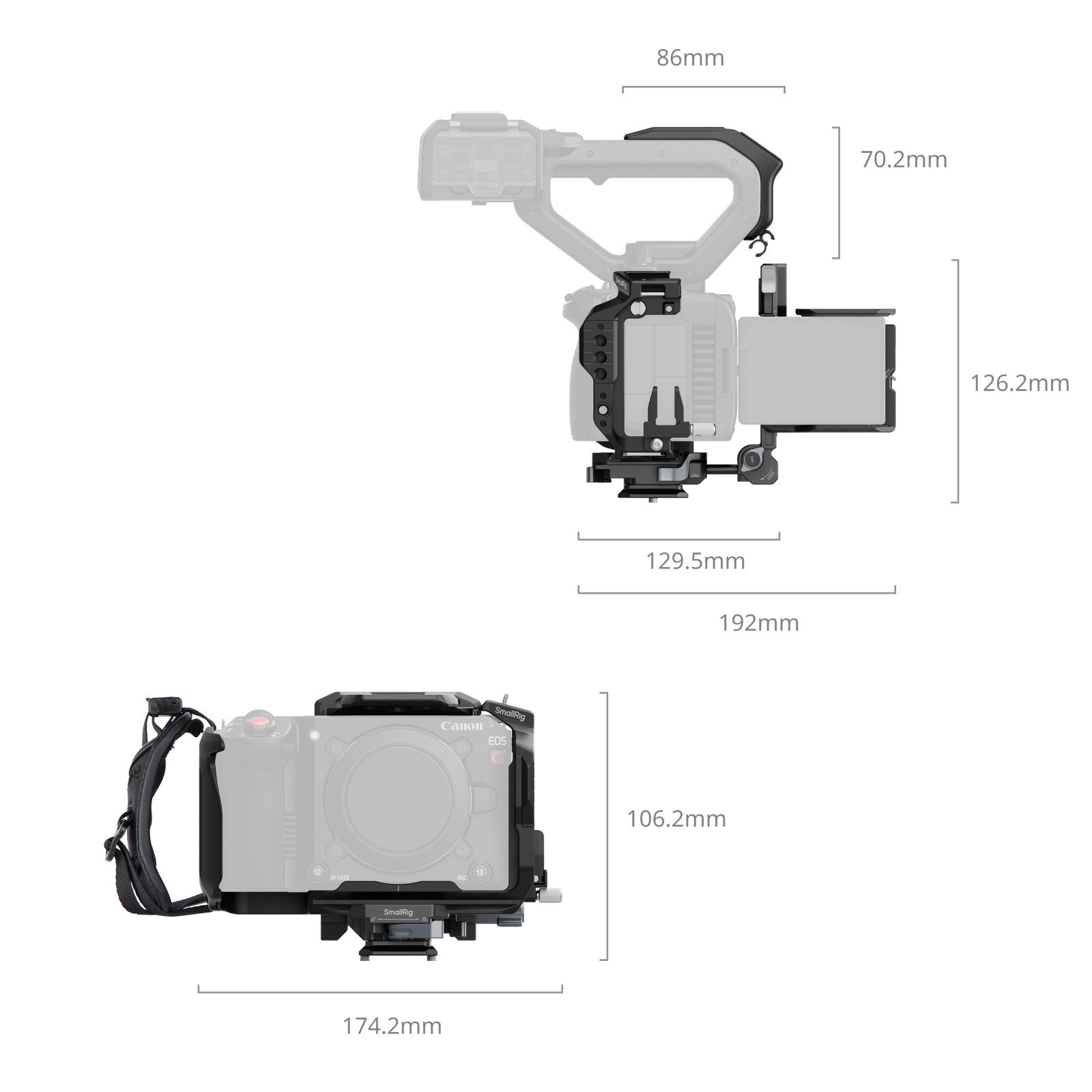 SmallRig Cage Kit for Canon EOS C50 (Advanced Edition) | Chính hãng