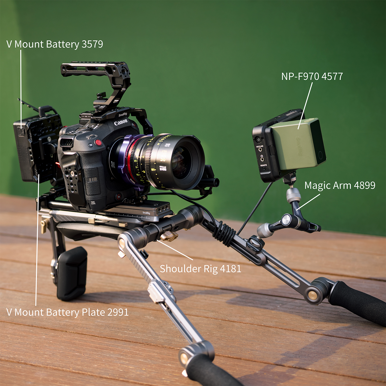 Cage Kit for Canon EOS C80 | Chính hãng tại NexShop - phụ kiện đi kèm
