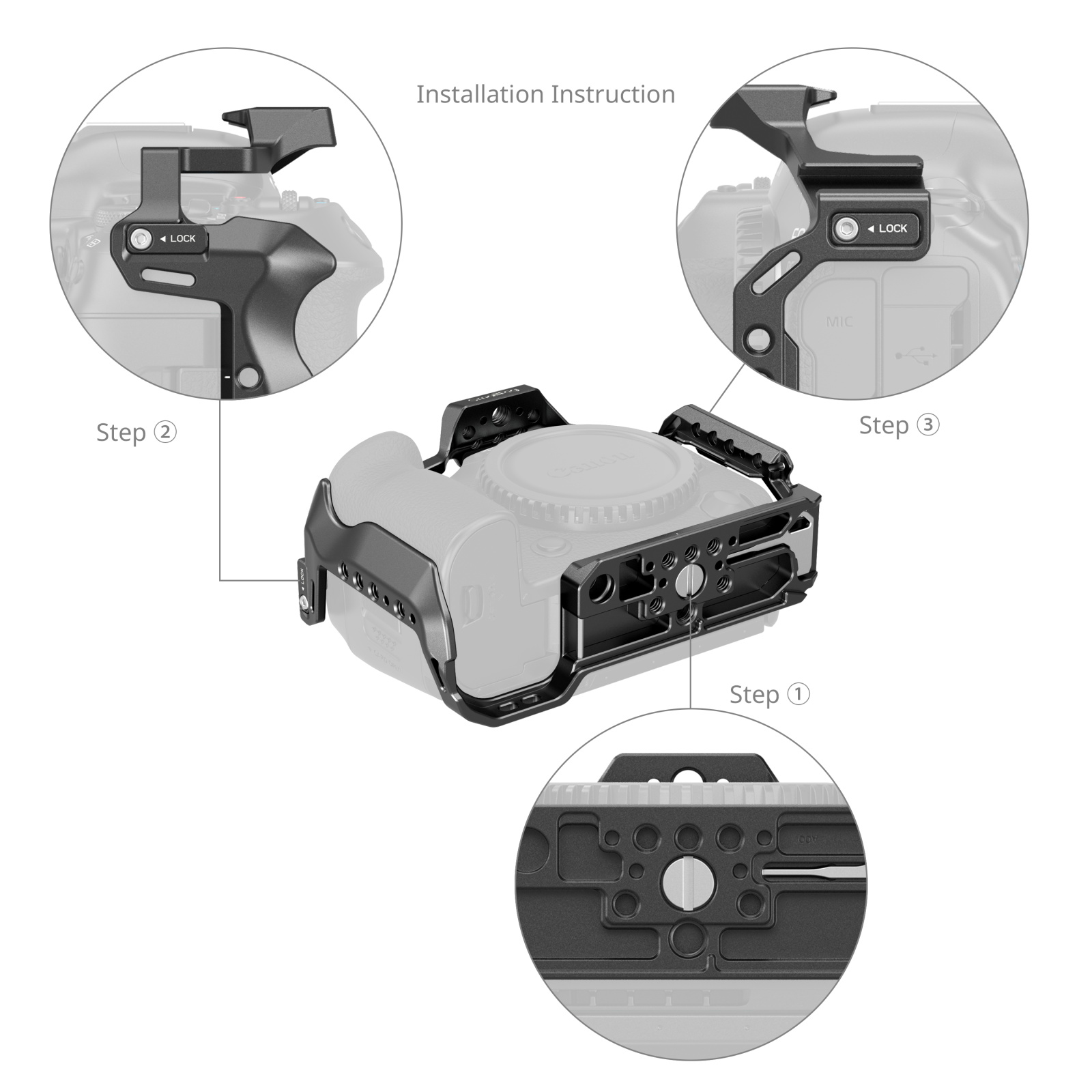 SmallRig Cage for Canon EOS R5 Mark II | Chính hãng
