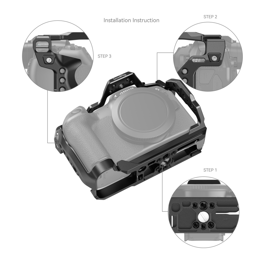 SmallRig Cage for Canon EOS R8 | Chính hãng | NexShop - cấu hình hộp sạc