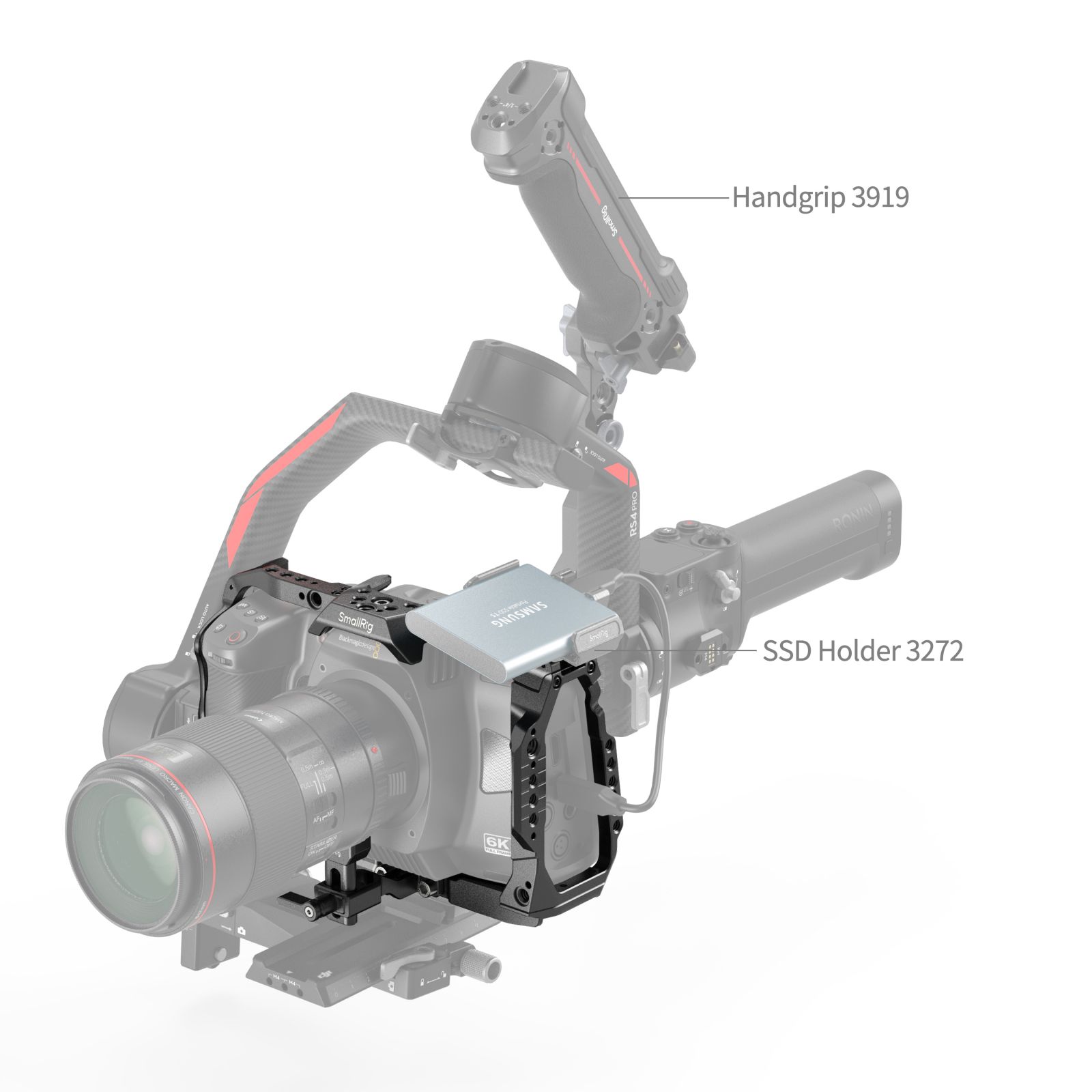 SmallRig Camera Cage for Blackmagic Design Cinema 6K (Full- | Chính hãng