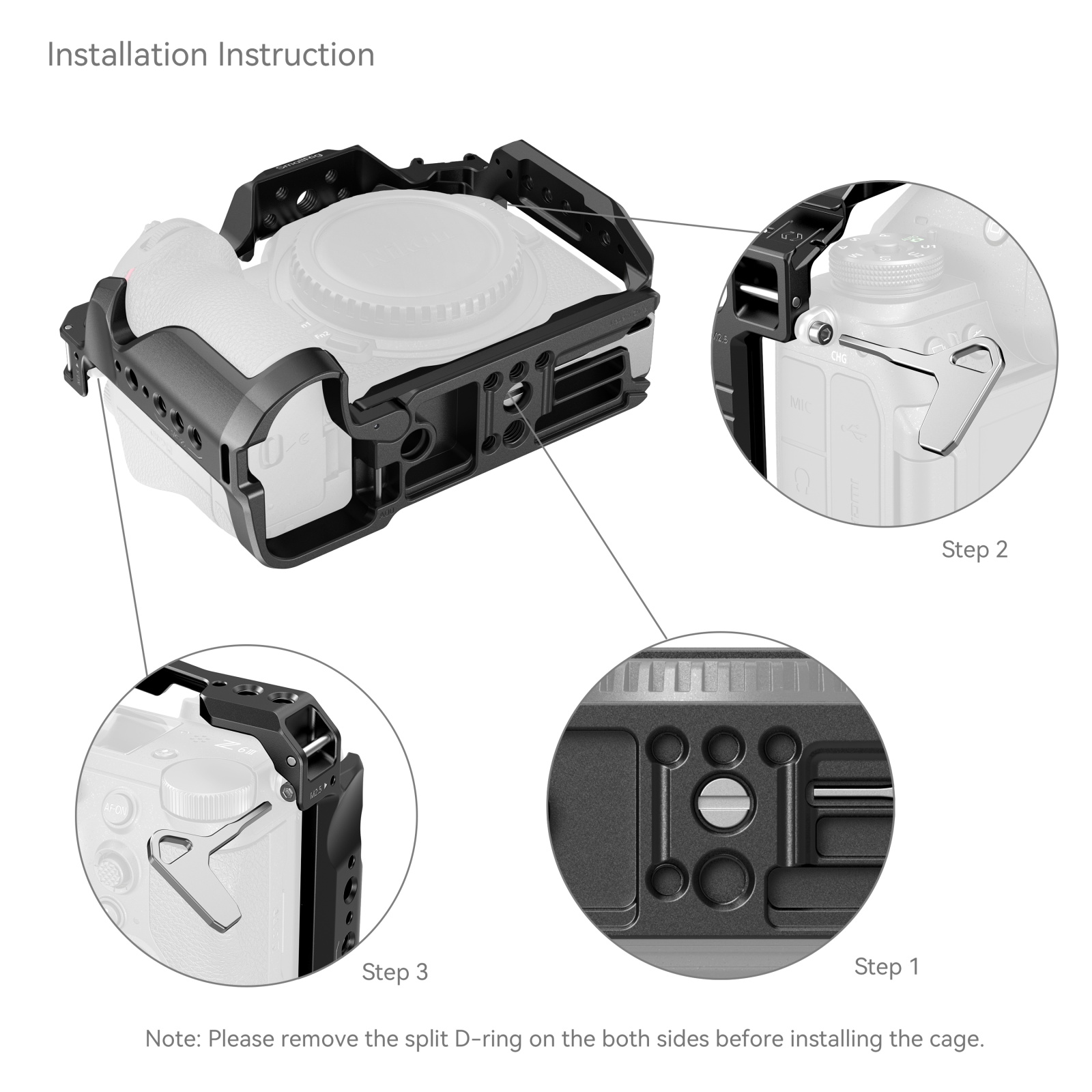 SmallRig Camera Cage for Nikon Z 6III | Chính hãng