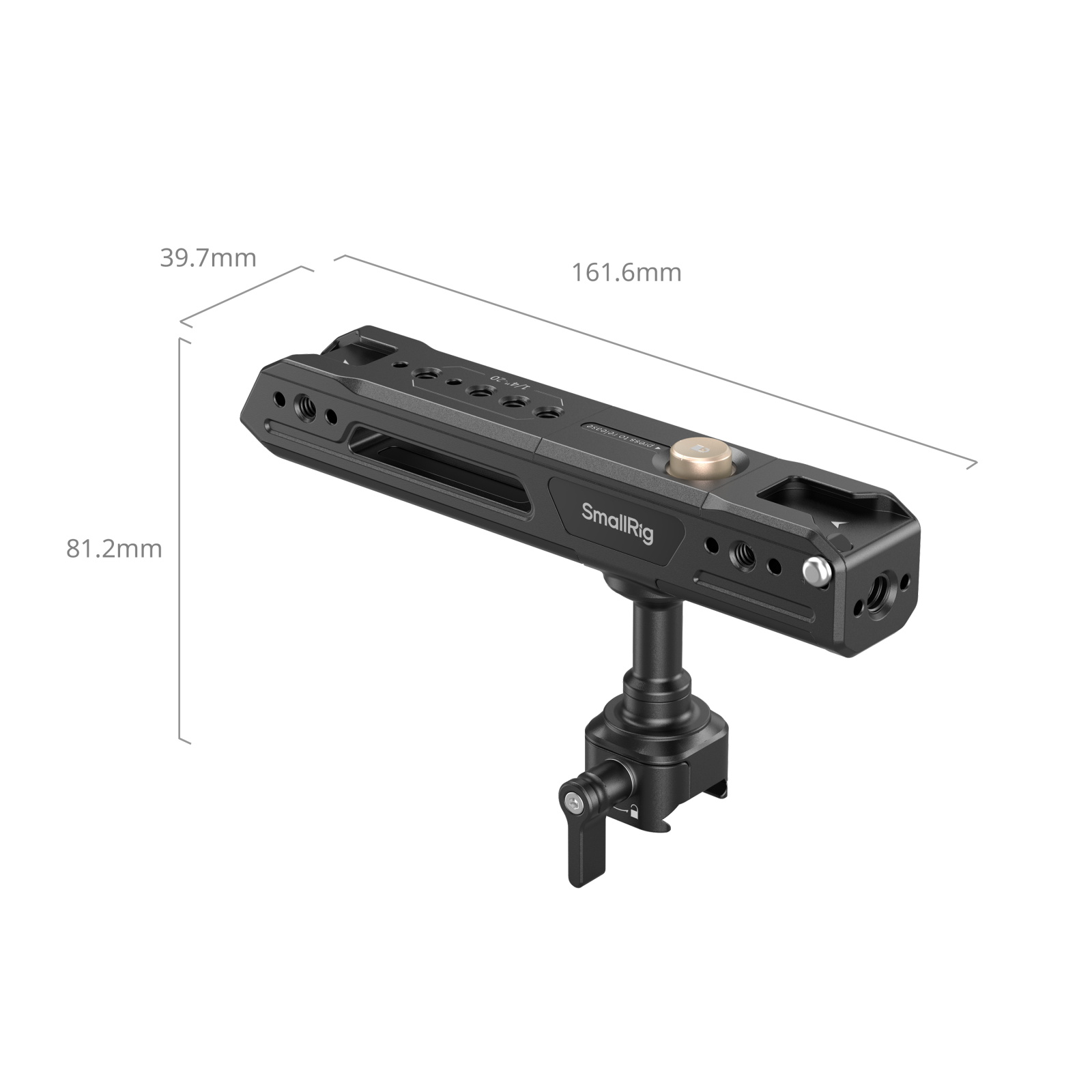 SmallRig D-Style Top Handle with NATO Clamp | Chính hãng