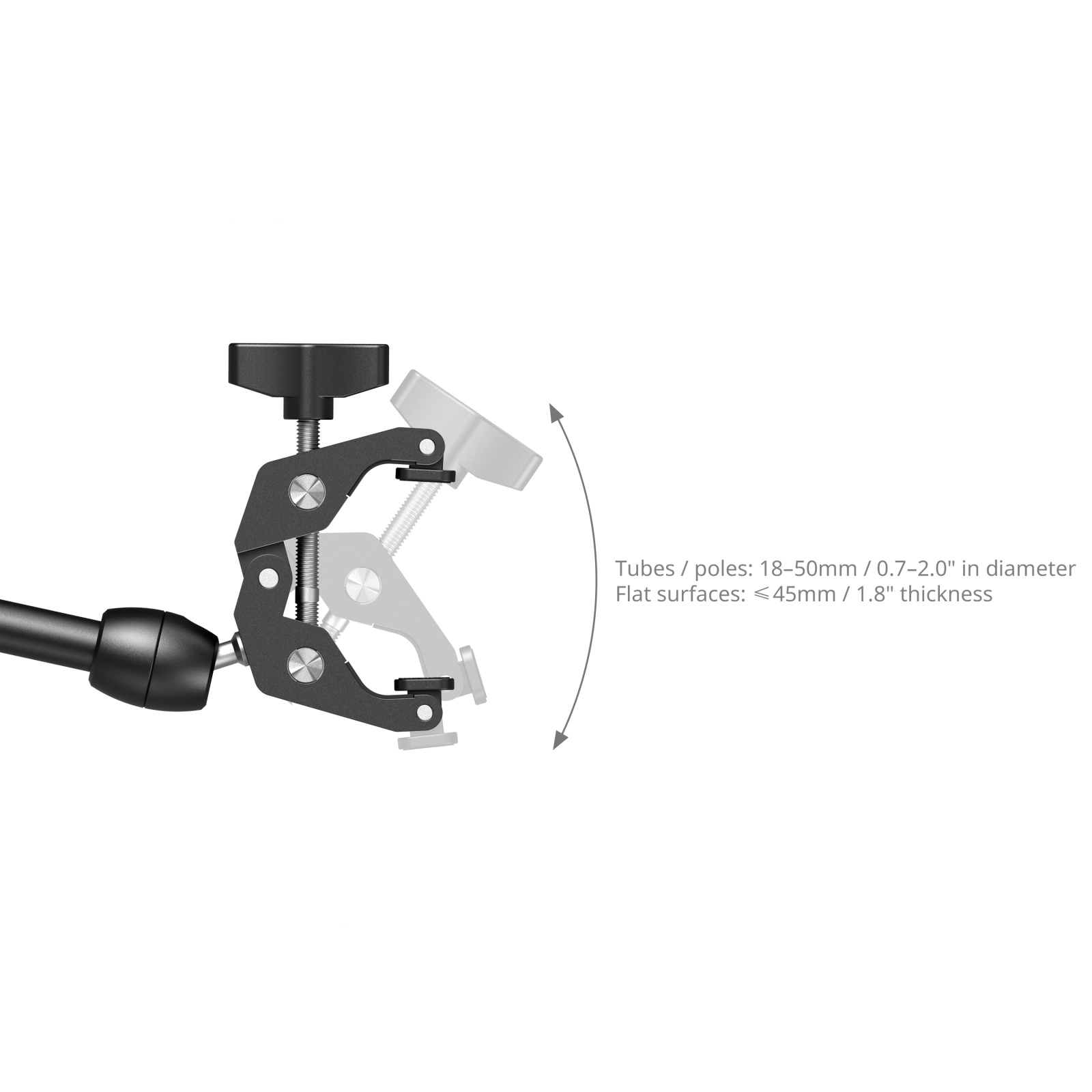 SmallRig Desktop Magic Arm with Crab-Shaped Clamp Kit | Chính hãng
