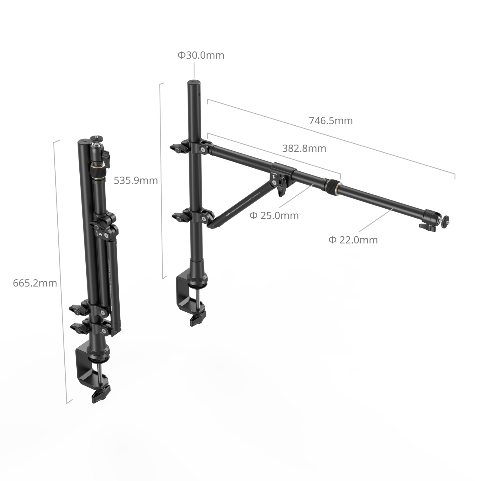 SmallRig Desktop Overhead Photography / Live Streaming Bracket | Chính hãng