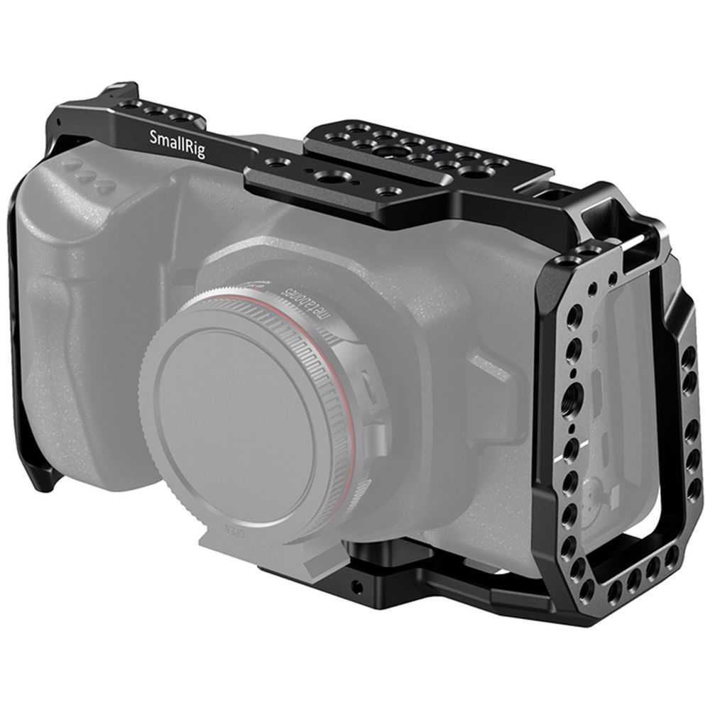 SmallRig Full Cage for Blackmagic Camera 2203B | Chính hãng - mặt sau và phụ kiện đi kèm