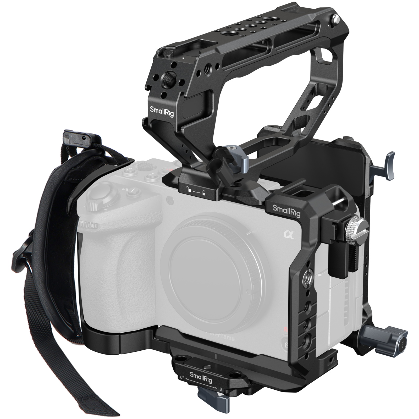 SmallRig HawkLock Handheld Cage Kit with V-Mount Plate for Sony FX5 (6779) | Chính hãng