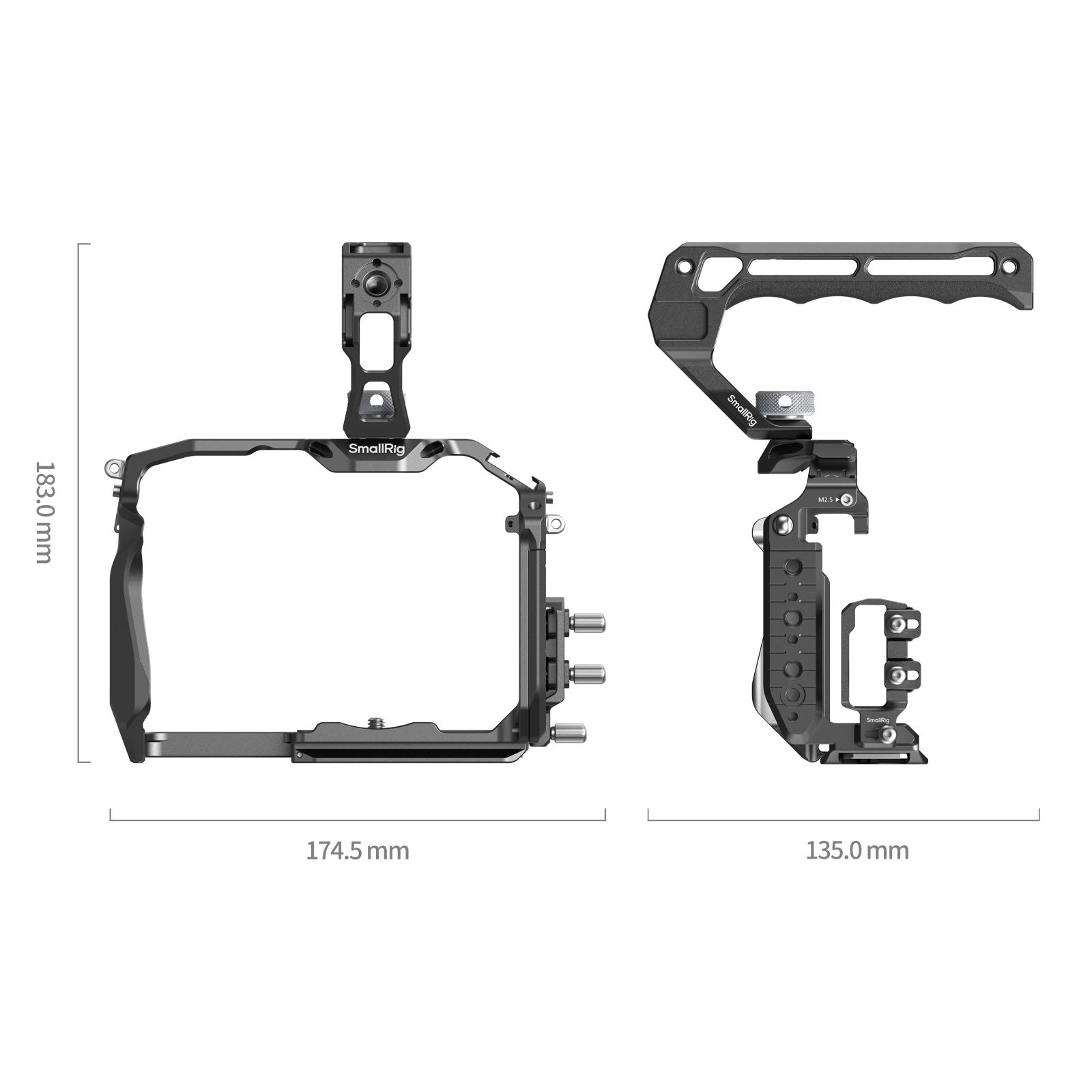 SmallRig HawkLock Quick Release Cage Kit for Panasonic LUMIX | Chính hãng