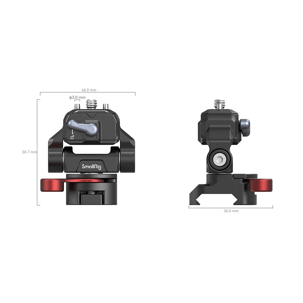 SmallRig HawkLock Quick Release Cage Kit with V-Mount | Chính hãng hãn - thiết kế và phụ kiện