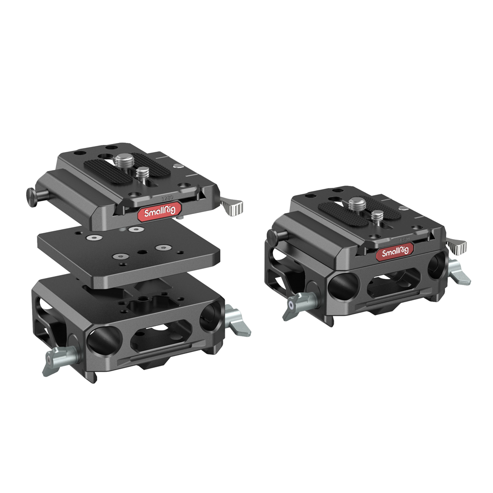 SmallRig Lightweight Baseplate with Dual 15mm Rod Clamp | Chính hãng