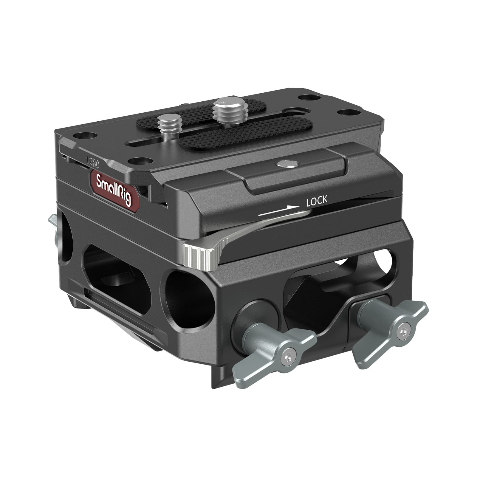 SmallRig Lightweight Baseplate với Dual 15mm Rod Clamp | Chính h — ảnh 1