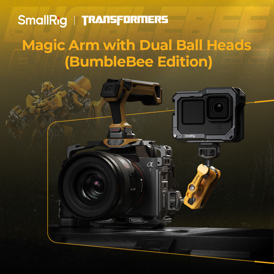 SmallRig Magic Arm với Dual Ball Heads (1/4”-20) | Chính hãng - thiết kế và phụ kiện