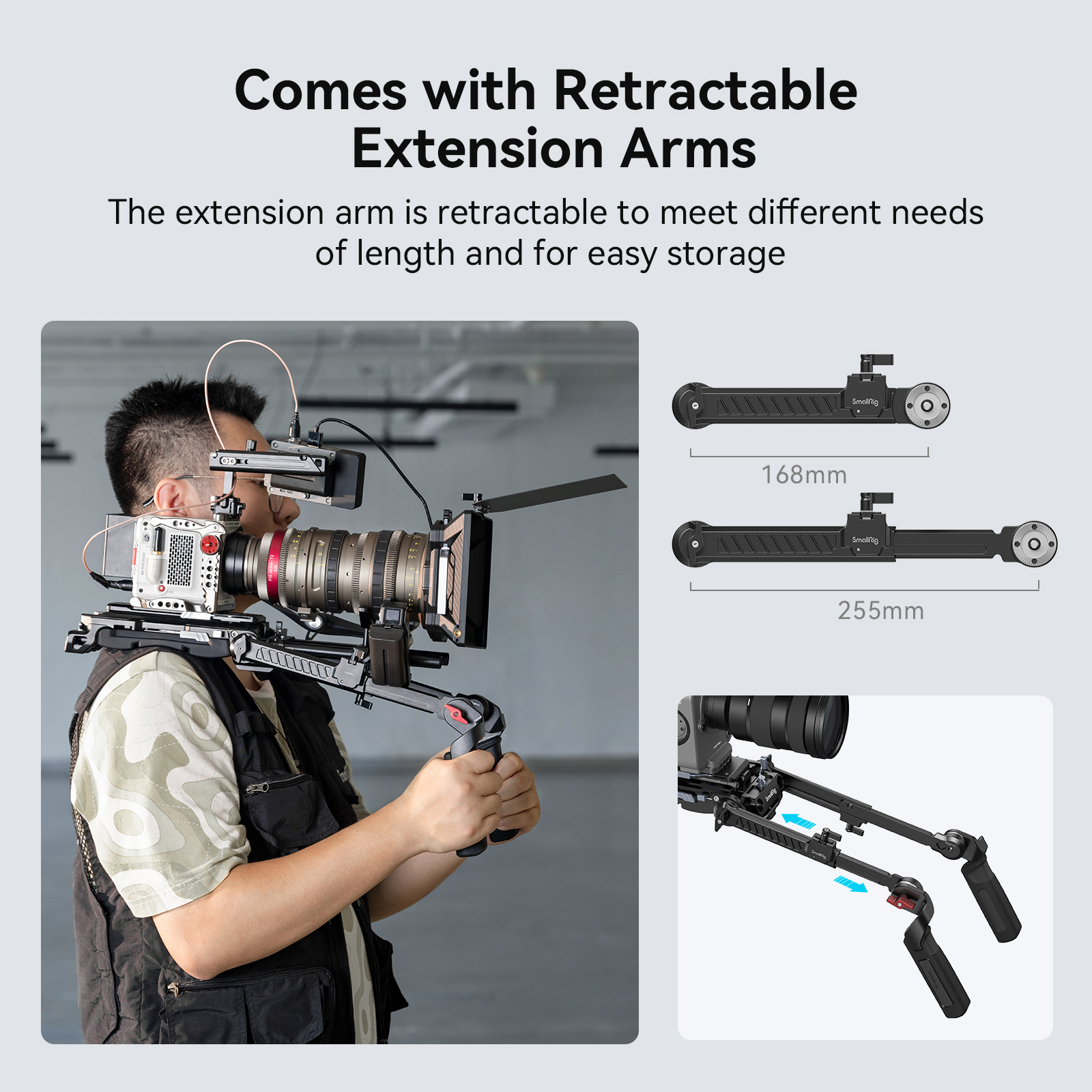 SmallRig Shoulder Rig Kit (Pro) | Chính hãng