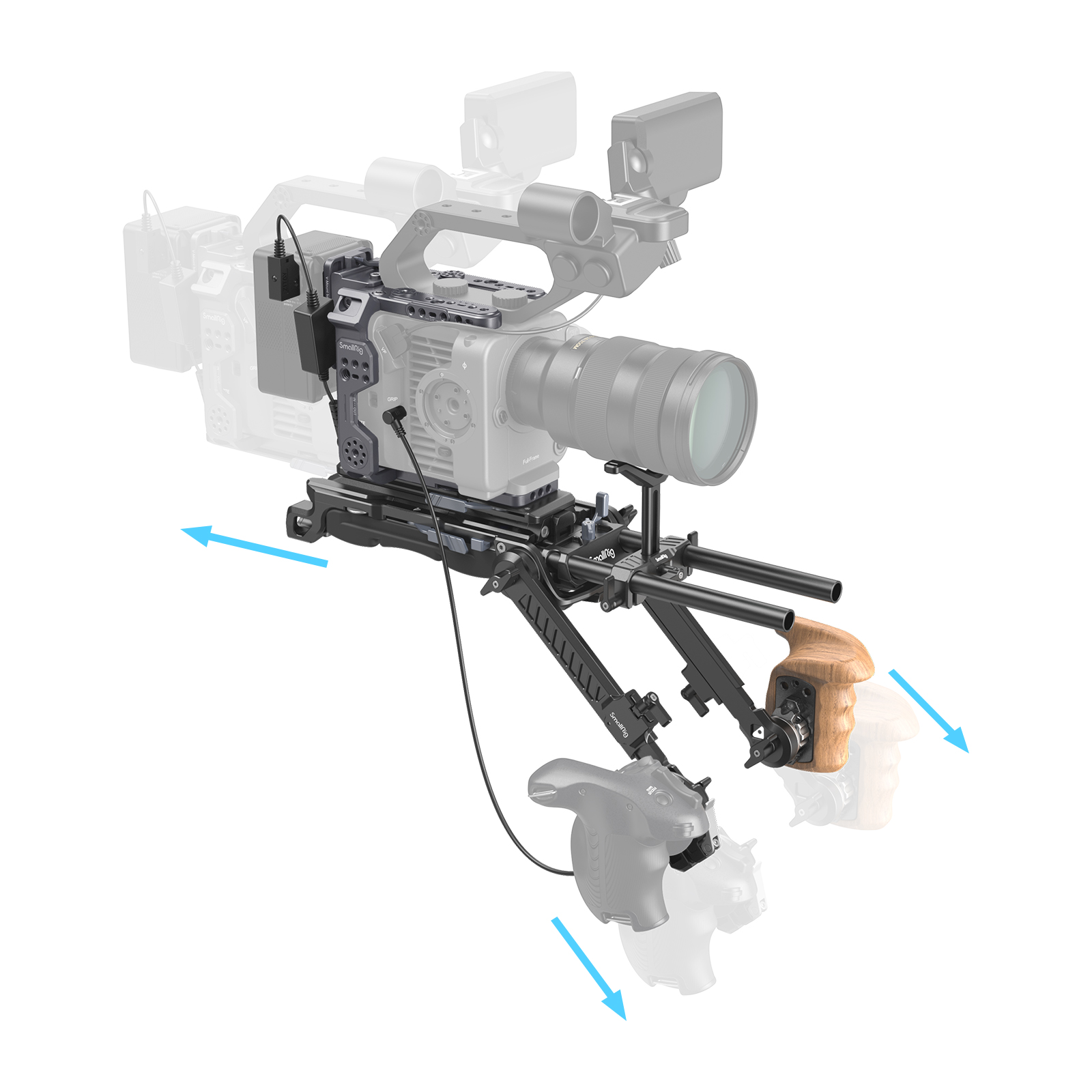 SmallRig Shoulder Rig Kit for Sony FX6 | Chính hãng | C | Chính h — ảnh 4