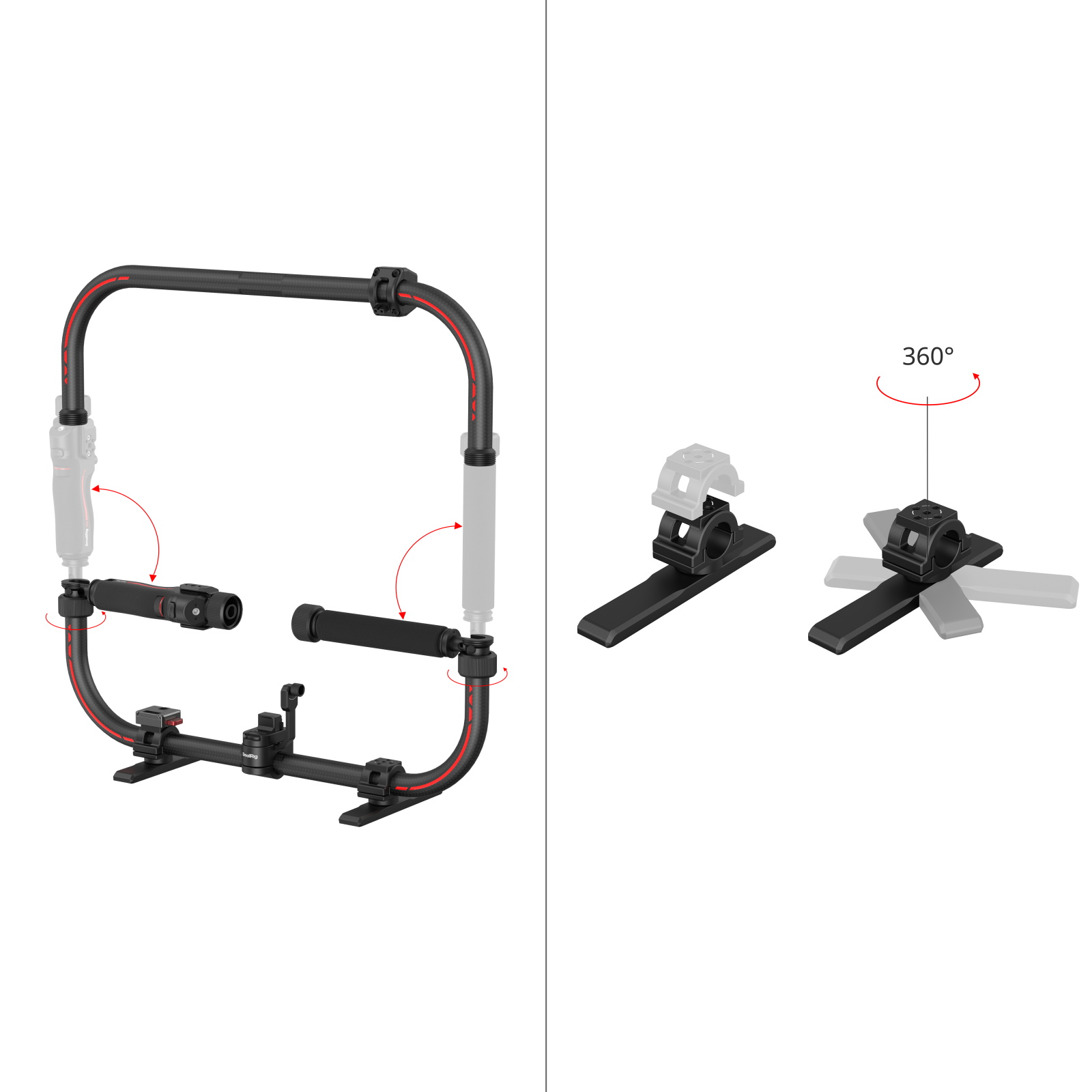 SmallRig Stabilizer Handheld Ring cho DJI RS Series | Chính hãng - cấu hình hộp sạc