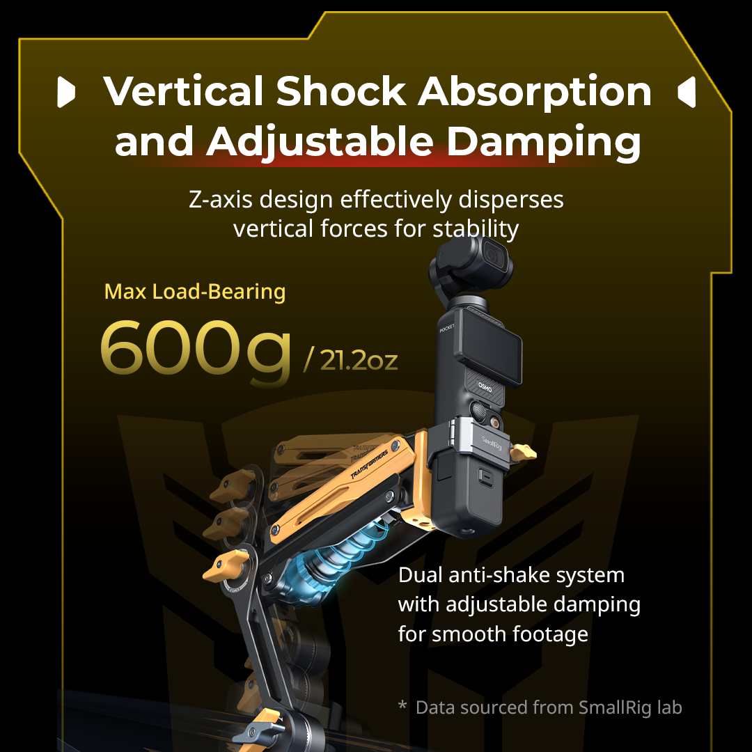 SmallRig Transformers Shock Absorber Support | Chính hãng - cấu hình hộp sạc