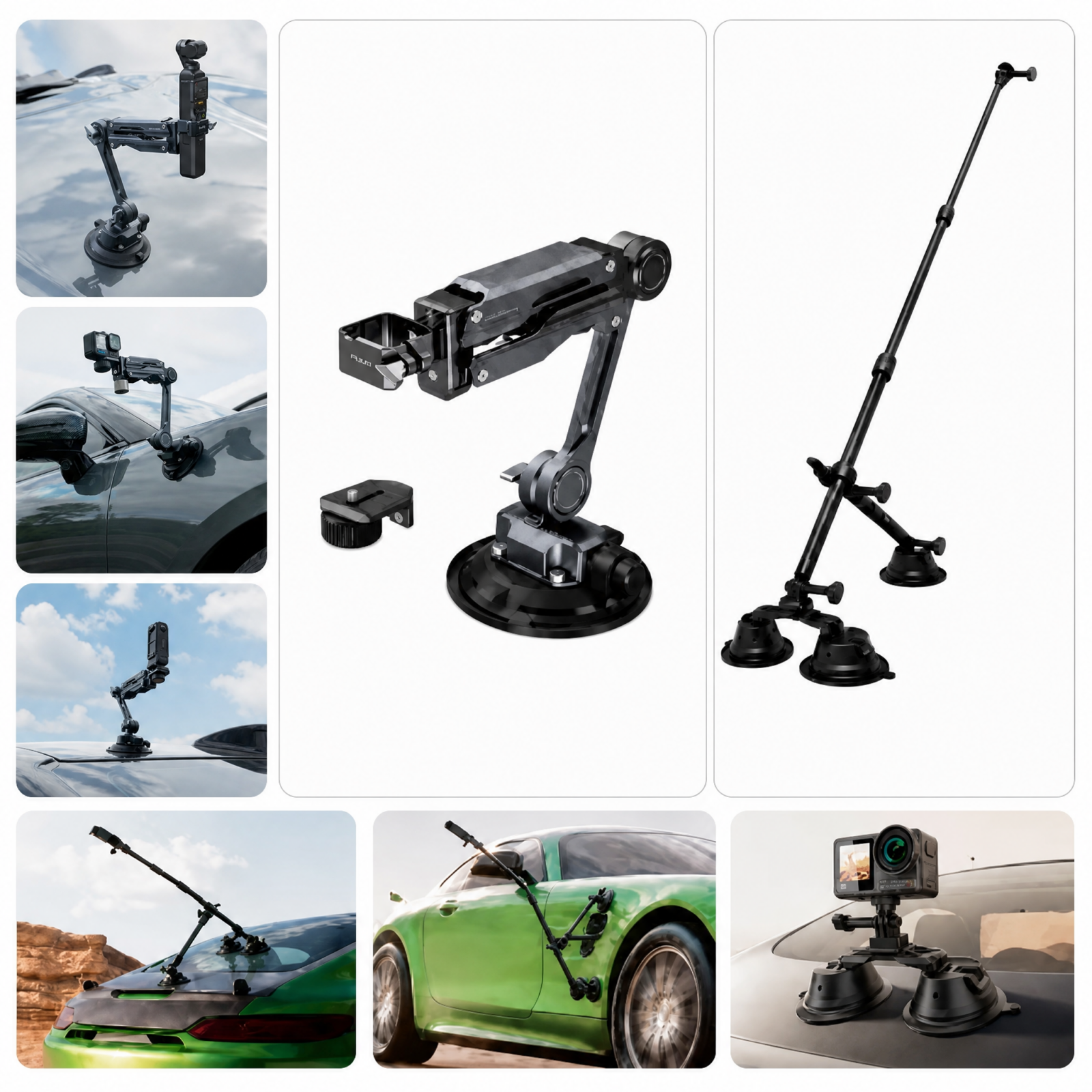 SmallRig mini Shock Absorber Arm for DJI Osmo Pocket 3 / GoPro | Chính hãng