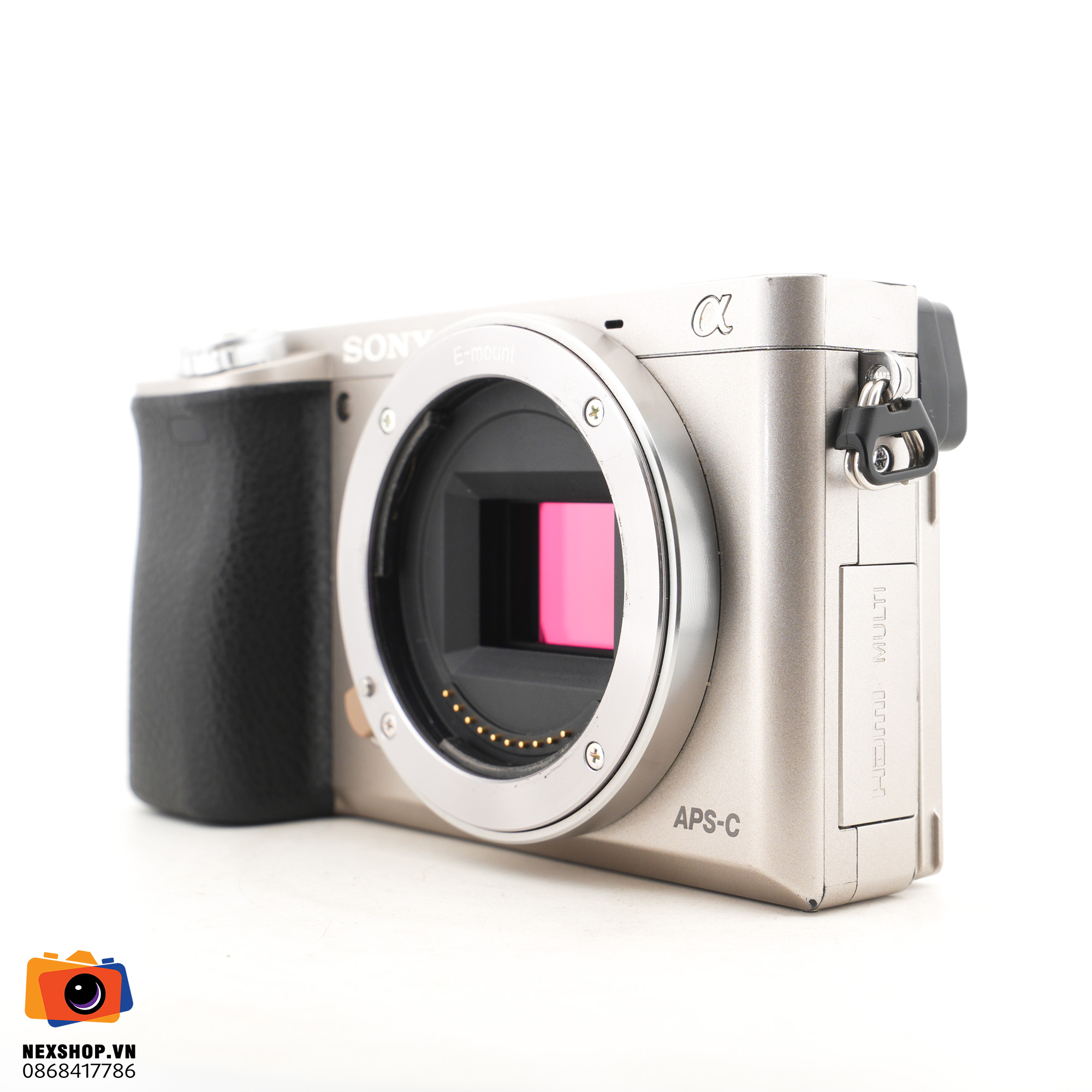 Máy ảnh Sony Alpha 6000 (A6000) Bạc Used - chi tiết 3