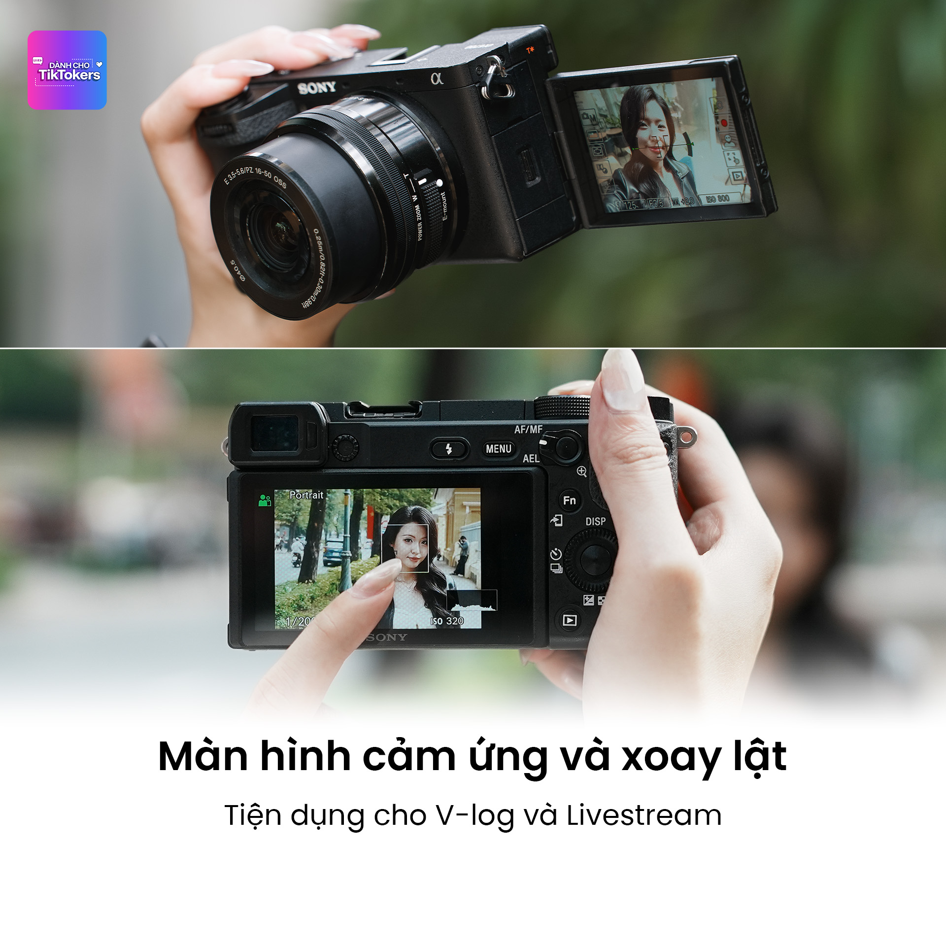 Sony A6700 | Ống kính 18-135 Đen | Chính hãng | SonyVN | Bảo hành 2 năm
