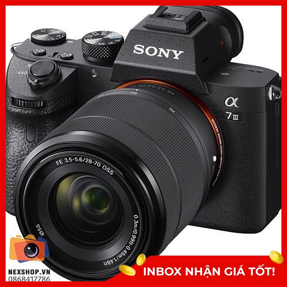Sony A7 mark III | Kit 28-70 | Chính hãng | SonyVN | Bảo hành 02 năm.