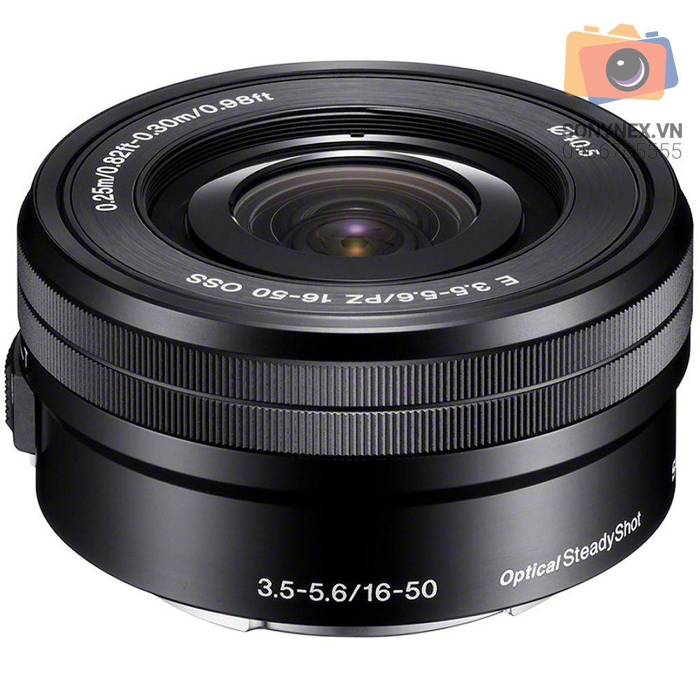 Sony E PZ 16-50mm F3.5-5.6 | Ống kính zoom tiêu chuẩn | Chính hãn - khả năng kết nối thiết bị