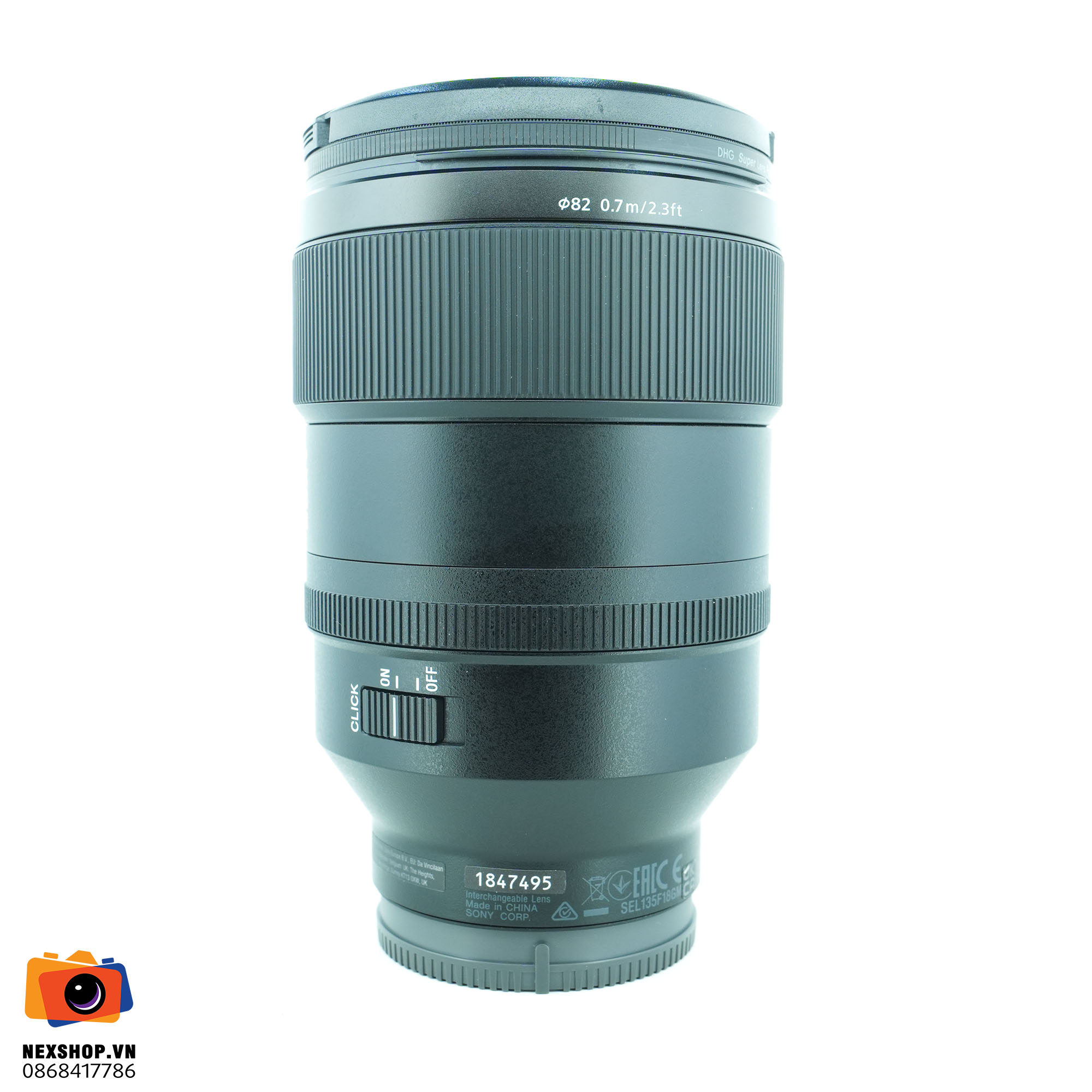 Sony FE 135mm F1.8 GM - chi tiết 2