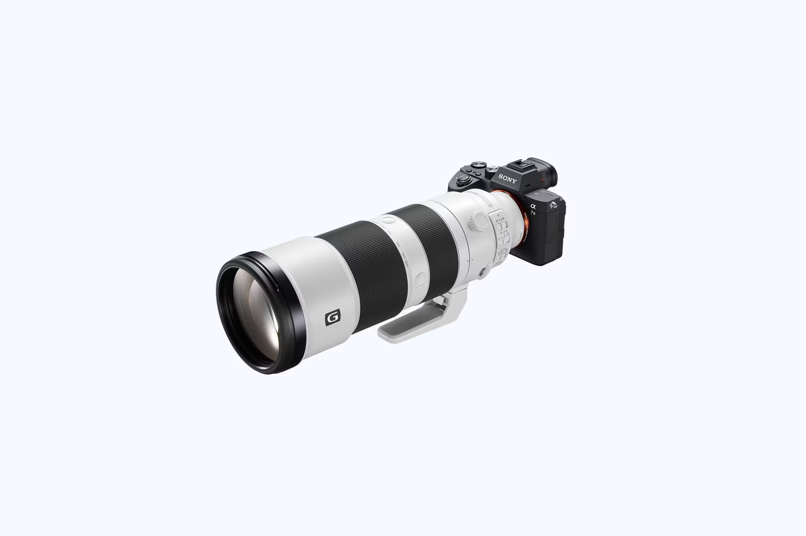 Ống kính siêu tele Sony FE 200-600mm F5.6-6.3 G OSS chính hãng kèm loa che nắng và ngàm tripod