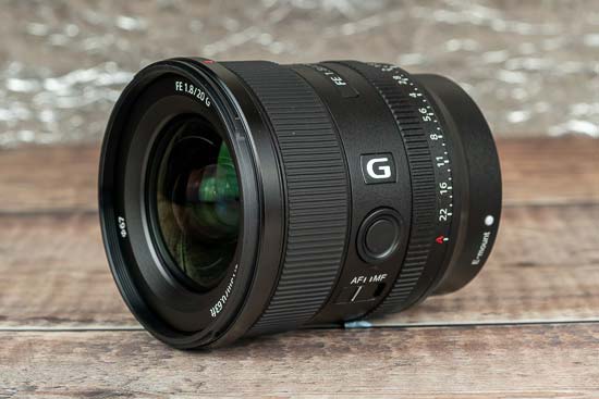 Sony FE 20mm f/1.8 G | Chính hãng