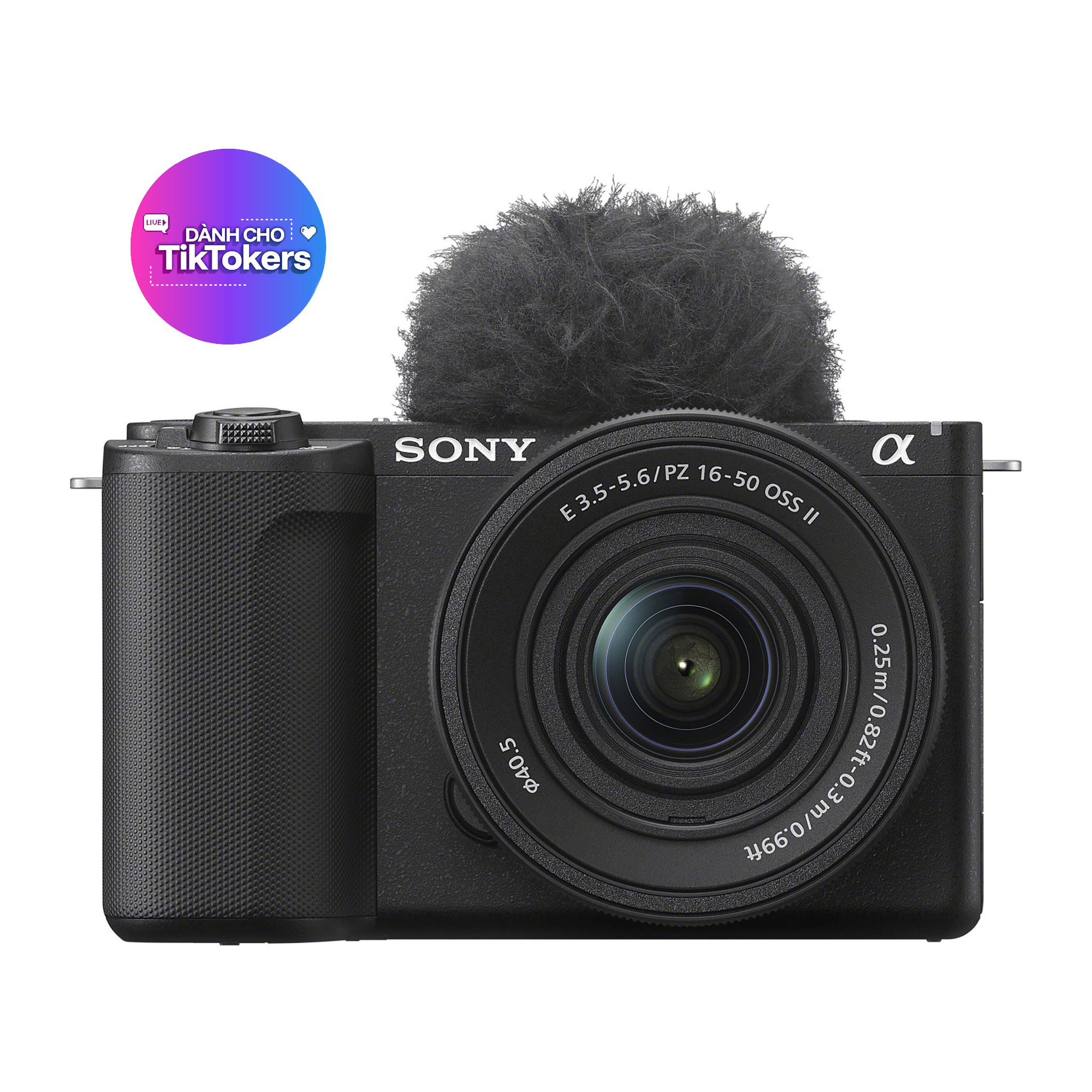 Sony ZV-E10 II SEL1650II ( ZV-E10 M2 KIT | ZV-E10 II KIT ) | Đen | Chính hãng | SonyVN | Bảo hành 2 năm
